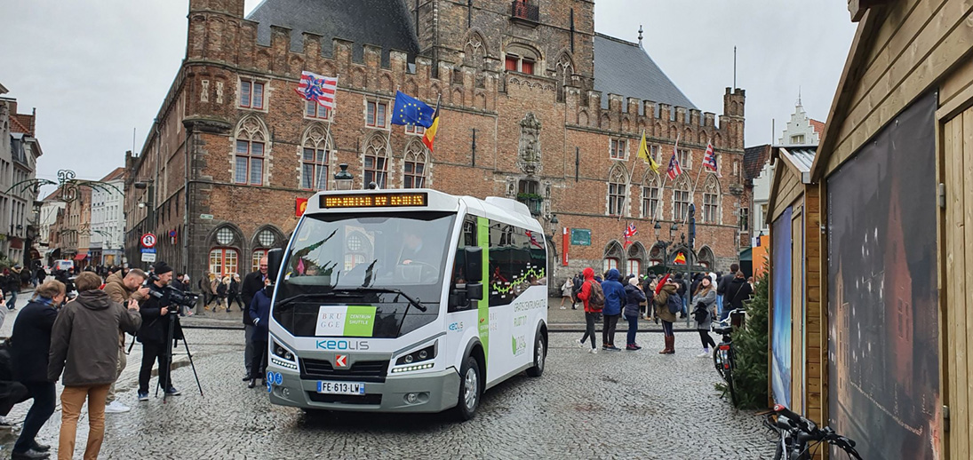 navette électrique bruges