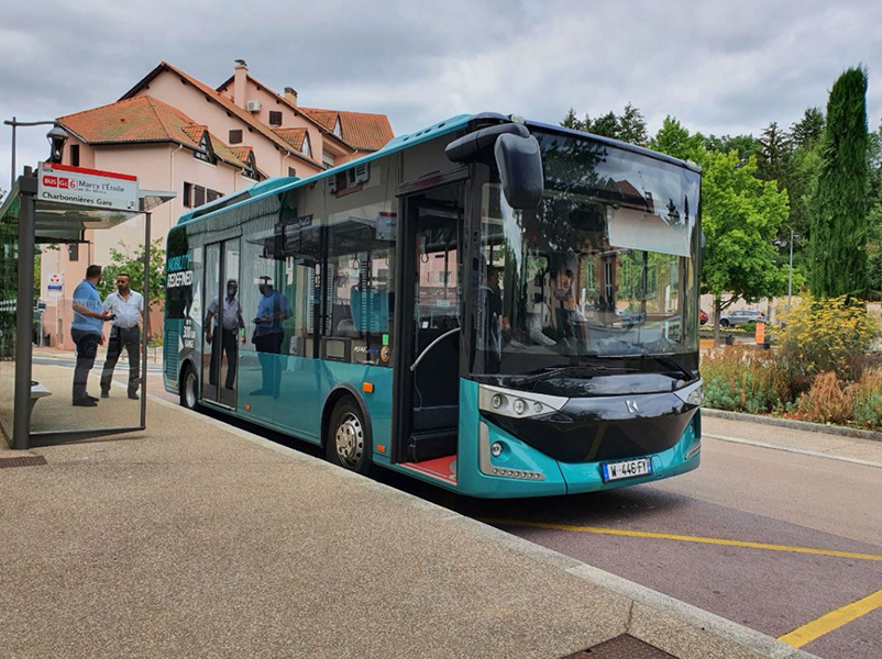 essai bus ATAK électrique