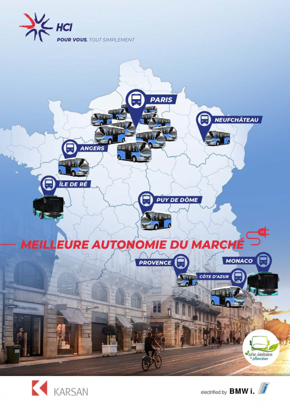 déploiement bus électriques france