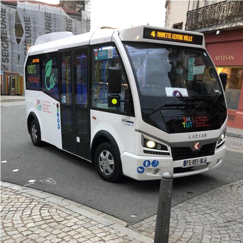 Mini Bus Urbain Electrique JEST