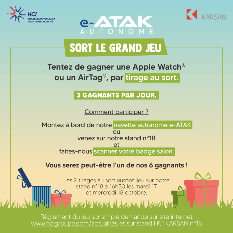 e-ATAK autonome sort le Grand Jeu