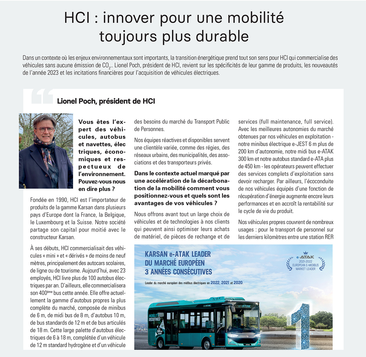 Interview Lionel Poch - Inspir (MEDEF France)