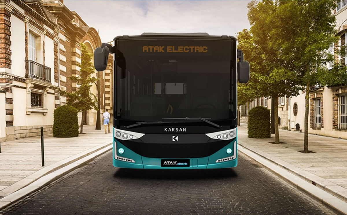 Bus urbain électrique
